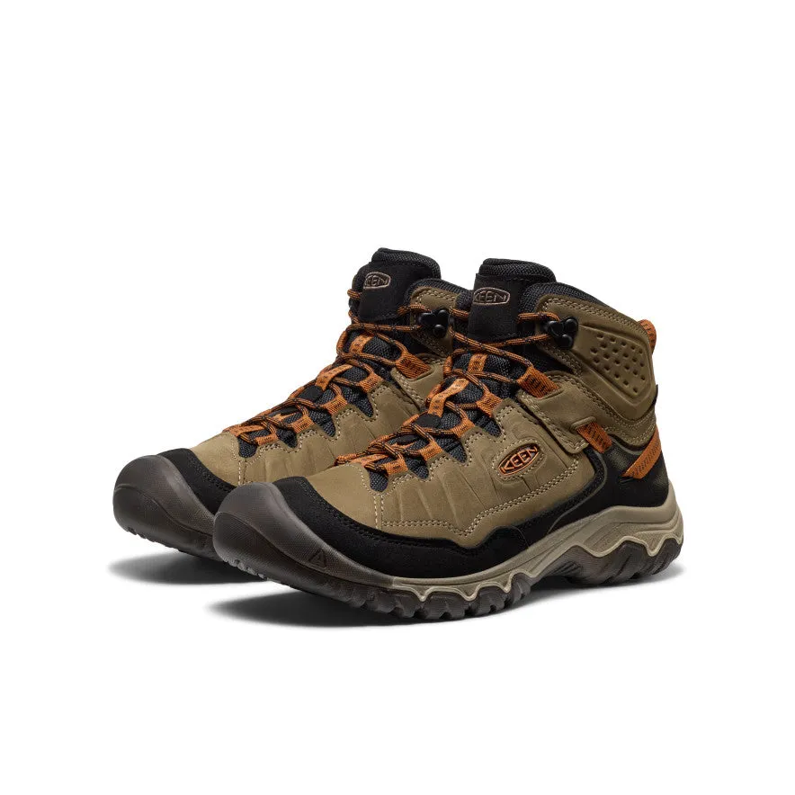 work - appropriate Men's Targhee IV Waterproof Hiking Boot  |  Sea Turtle/Roasted Pecan