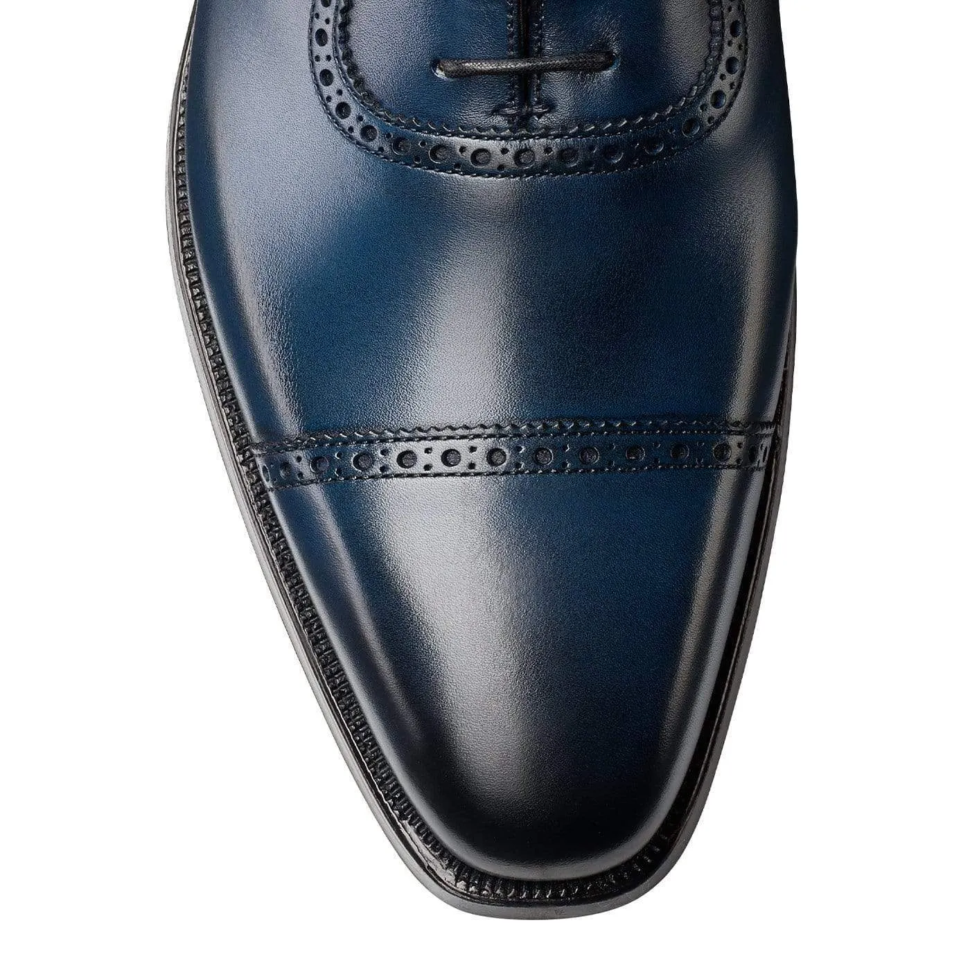Quick Walk Fit Lace Up Westbourne Blue Burnished Calf