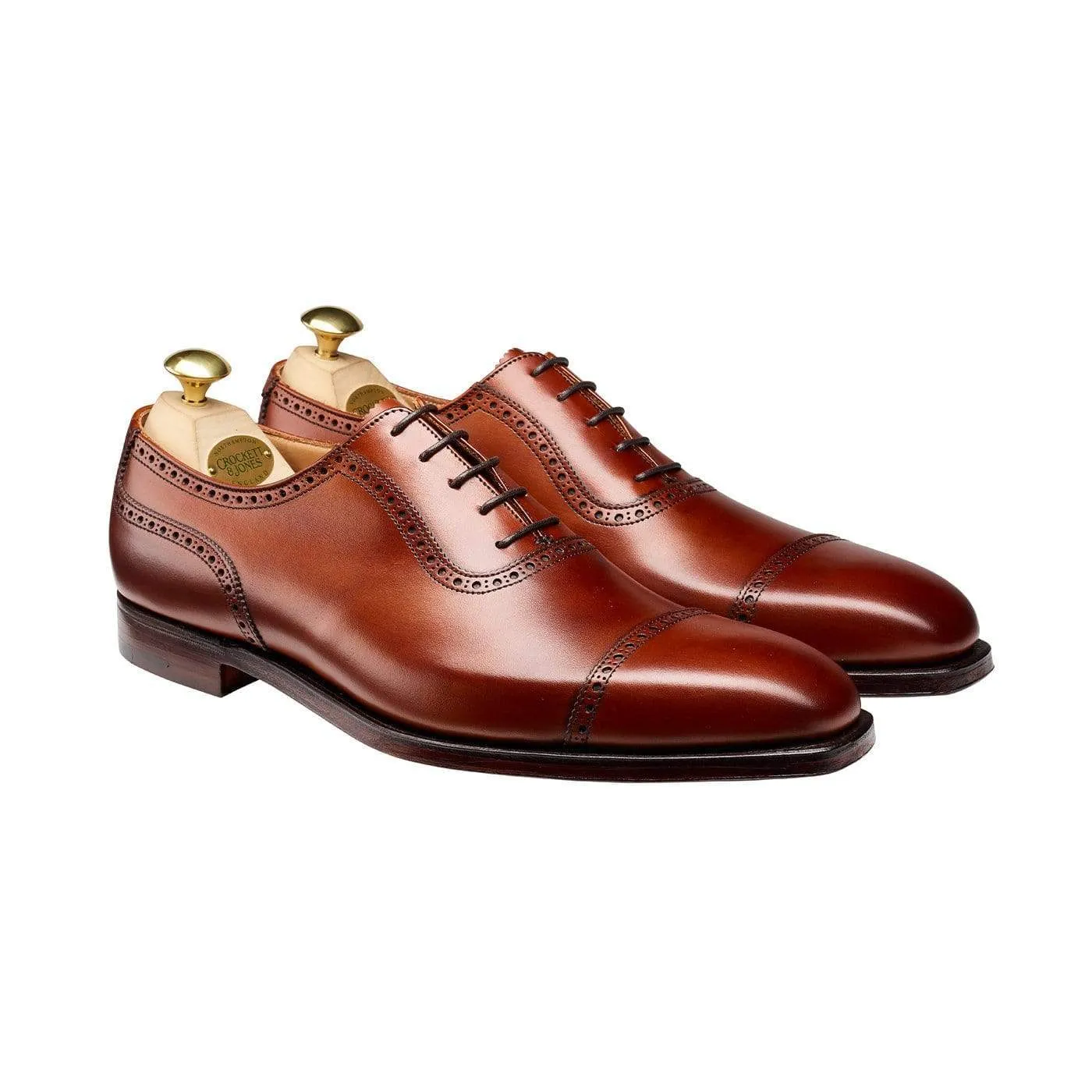 Westbourne Chestnut Burnished Calf Luxury Comfort Minimalist Look