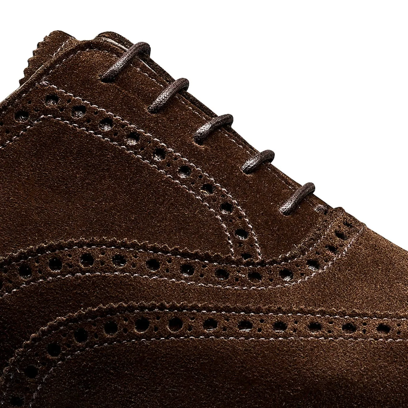 Westgate 2 Dark Brown Calf Suede Interview Oxfords