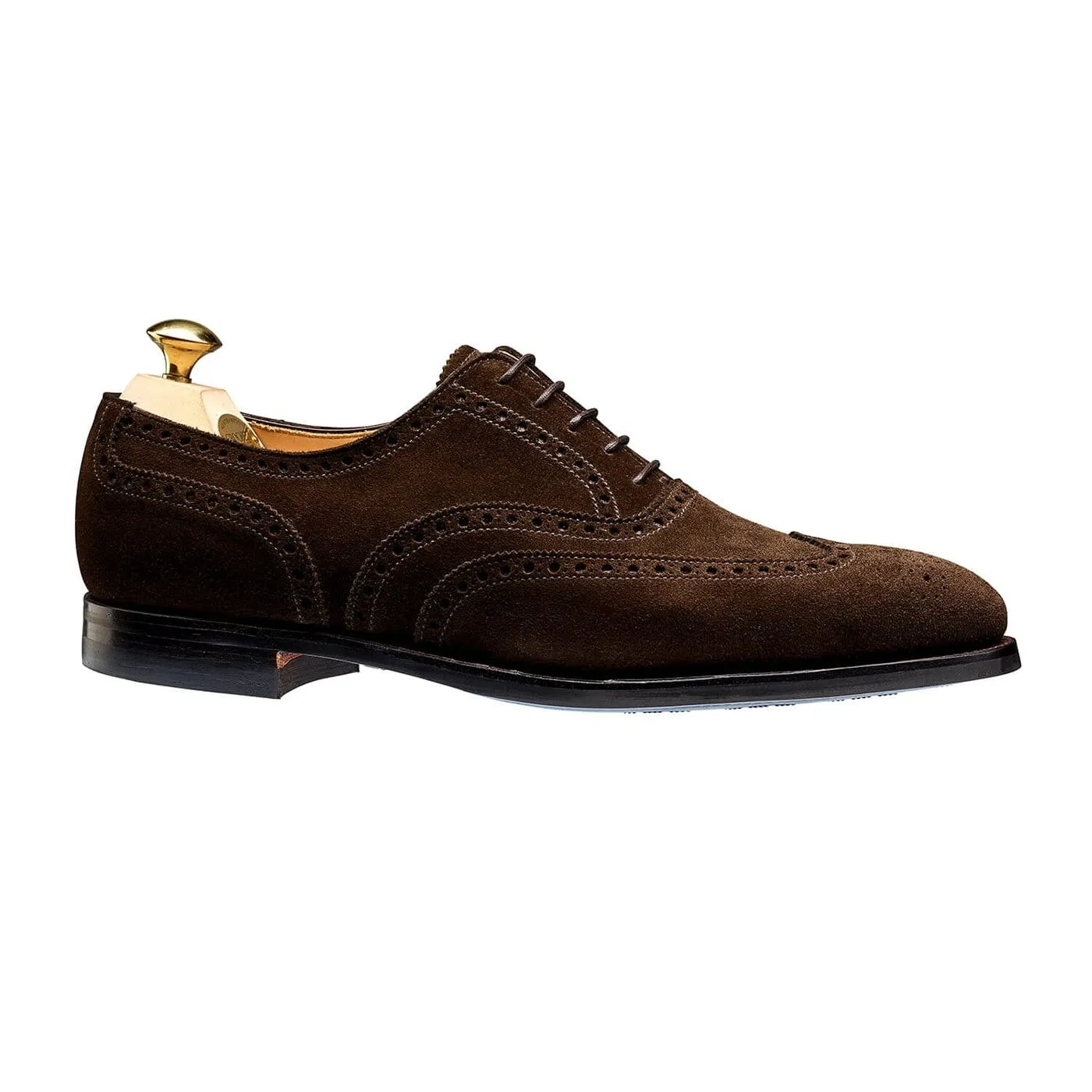 Westgate 2 Dark Brown Calf Suede Breathable Upper