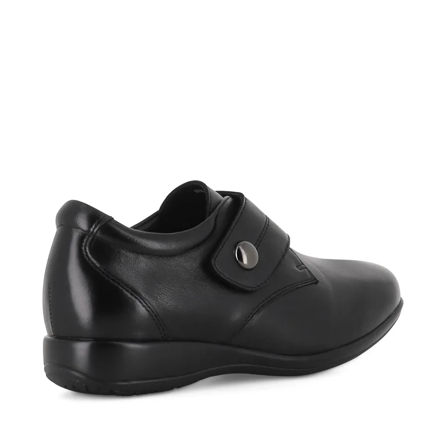 WHISPER - BLACK/STRETCH LEATHER Dance Night Park Ready