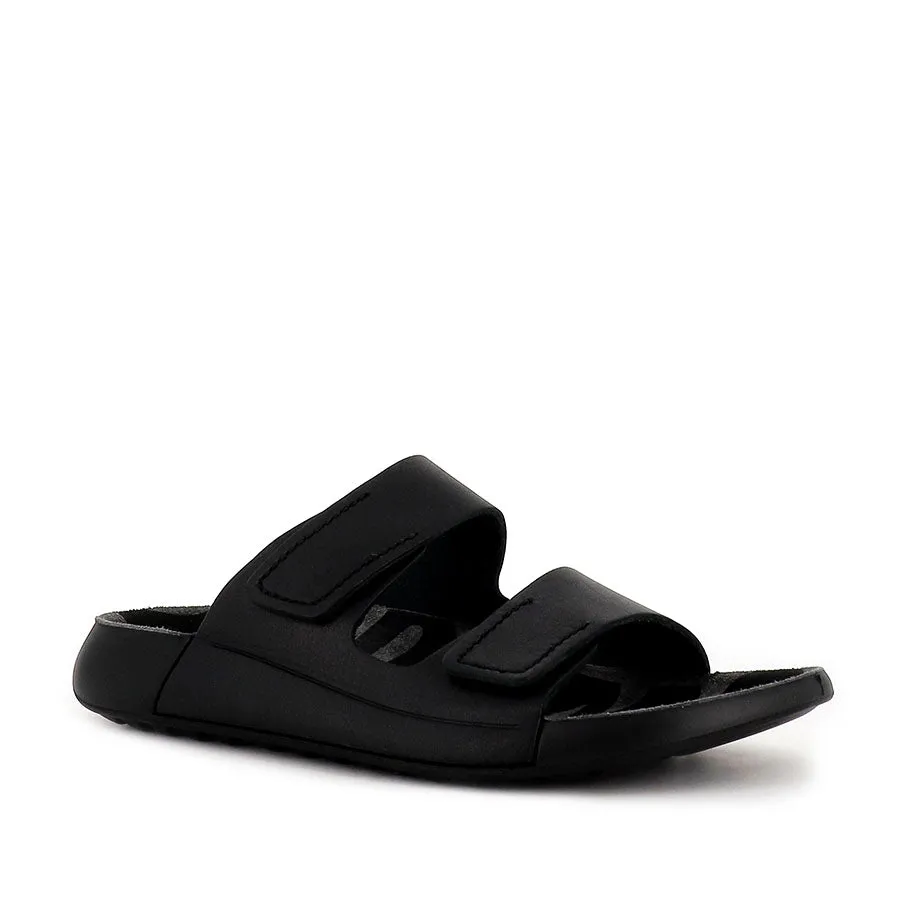 Quick Slip-On Sandals Ventilated Mesh 2ND COZMO 206823 W - BLACK