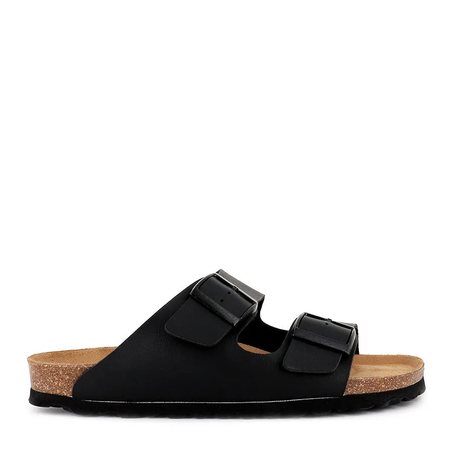 Cozy Slip-On Shoes HAWAII - BLACK