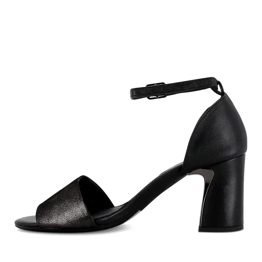 All-Season Comfort Peace Walk KIYA - BLACK SHIMMER LEATHER