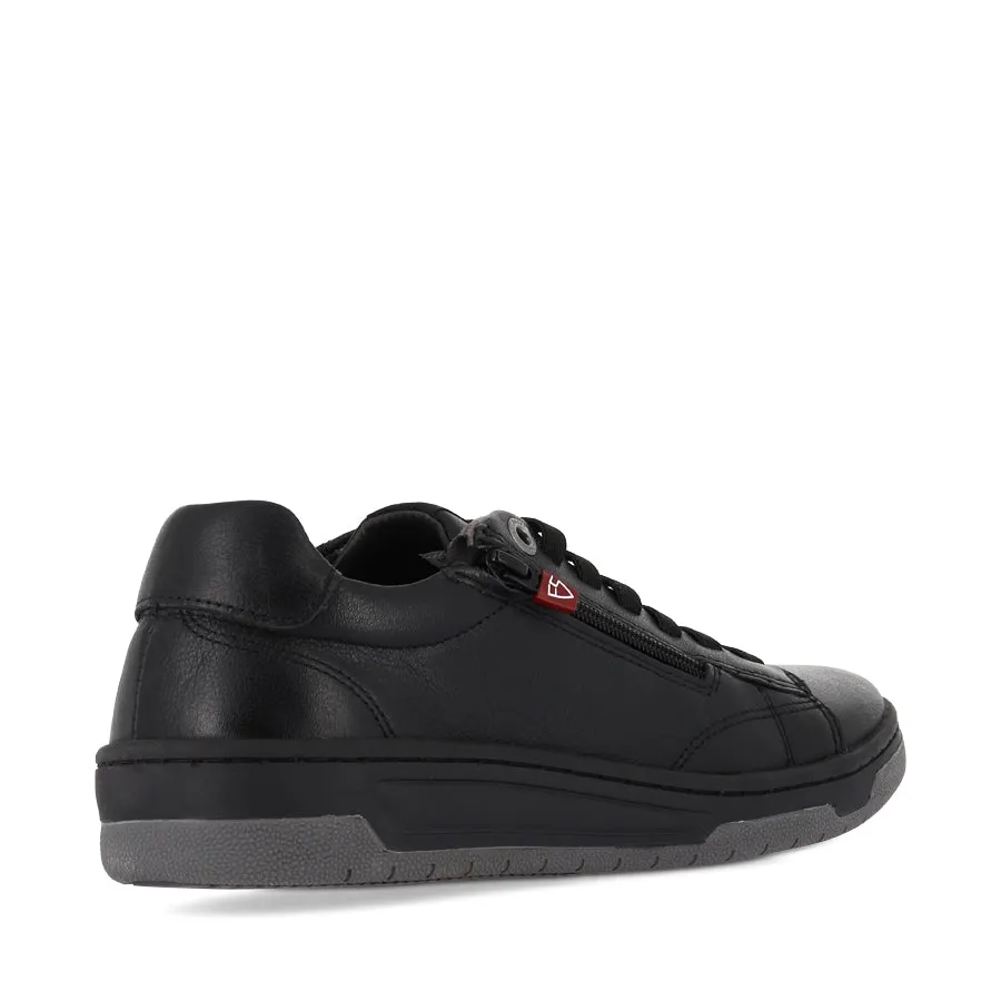 carbon fiber plate Quick Dry Insole WILFRED - BLACK BLACK LEATHER