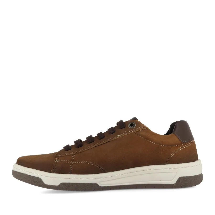 WILFRED - TAN LEATHER Stretch Panels