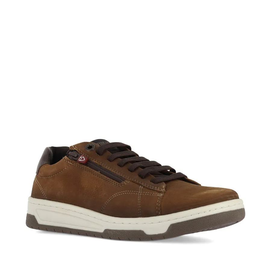 Sporty Look WILFRED - TAN LEATHER