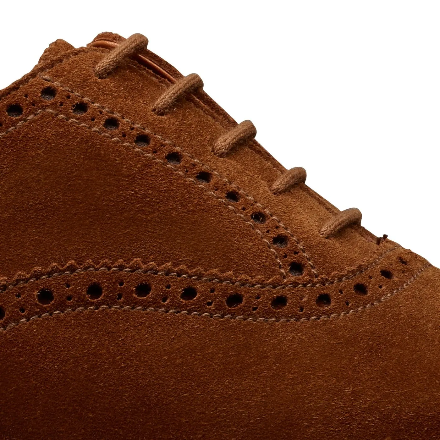 Lace Up Oxfords Westfield Tobacco Calf Suede