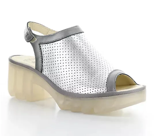 Leather Touch FLY LONDON TEIF - SILVER