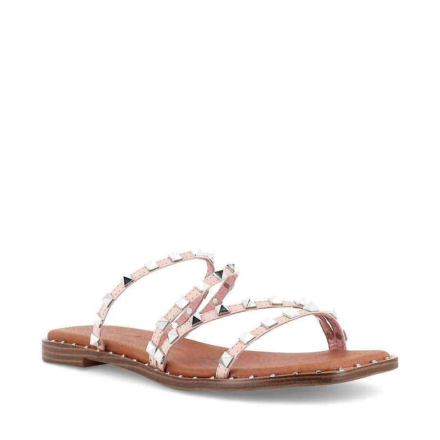TAYTAY - DUSTY PINK SILVER LEATHER Vacation Fit Low Weight