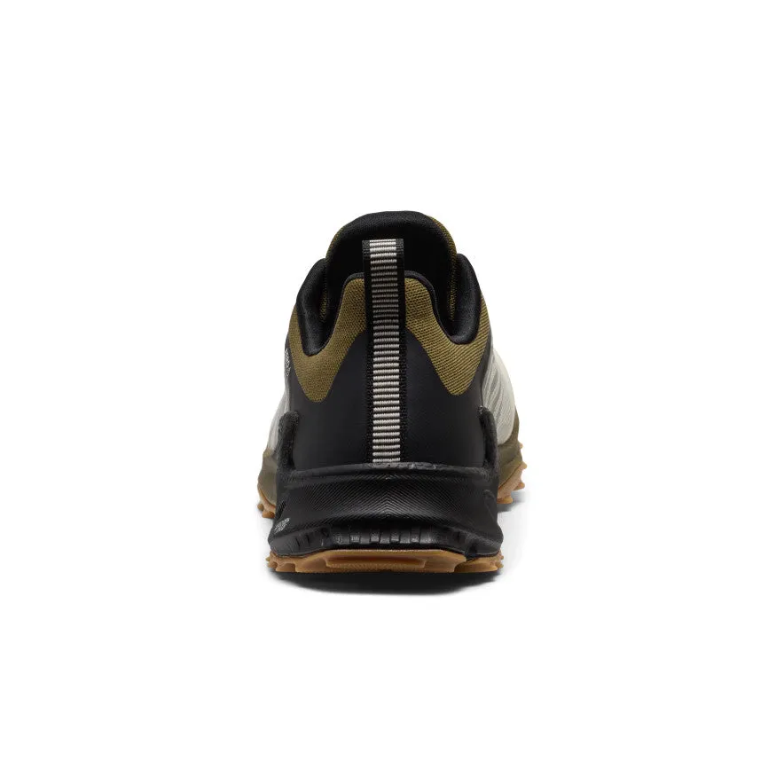 Men's Zionic NXT Waterproof Hiking Shoe  |  Abbey Stone/Dark Olive texture - type Streamlined silhouette