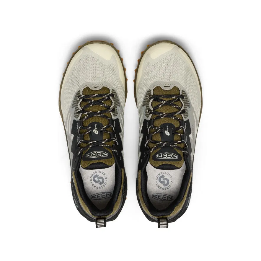 Men's Zionic NXT Waterproof Hiking Shoe  |  Abbey Stone/Dark Olive Iconic look All-day lining