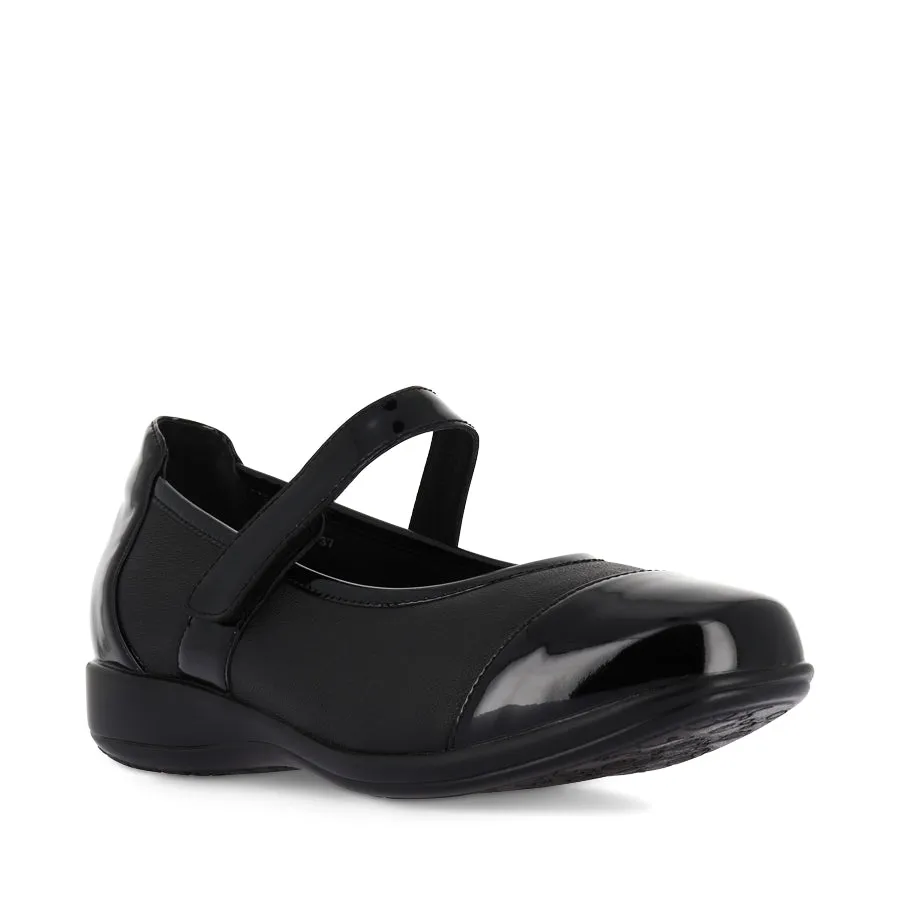 WYLIE - BLACK PATENT Gift Walk Soft Movement