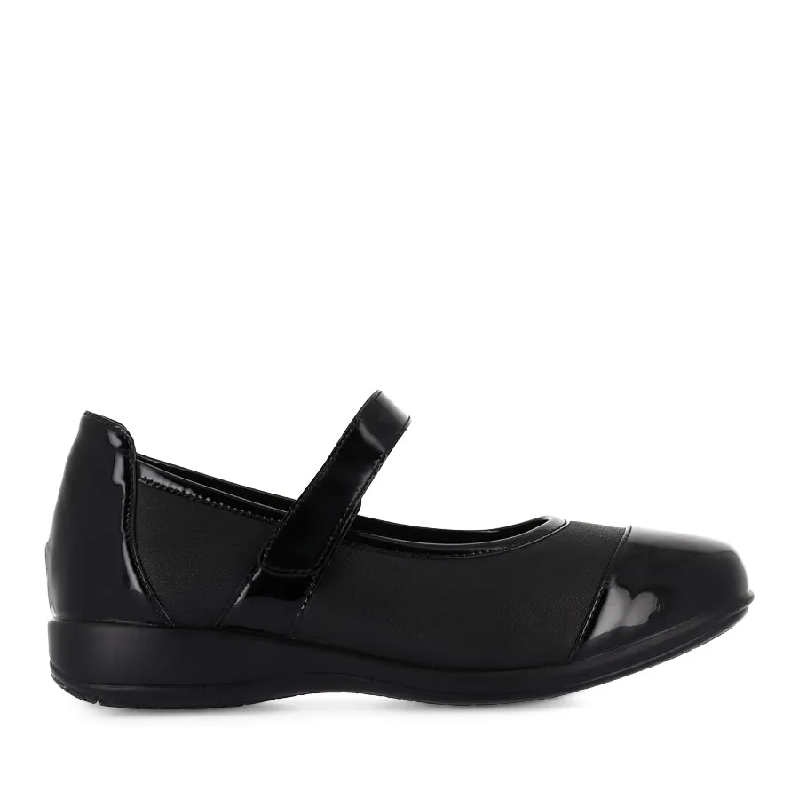 night stroll Breathable Cushioning WYLIE - BLACK PATENT