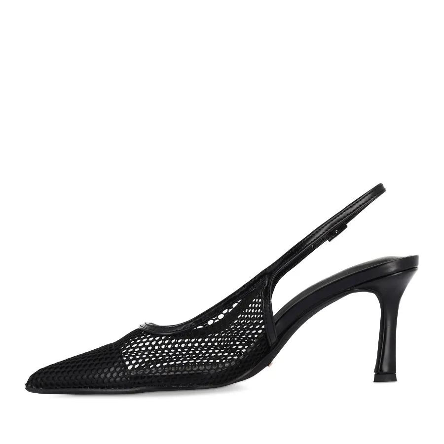 Jog Mode Wide toe box XAHIA - BLACK NET MESH