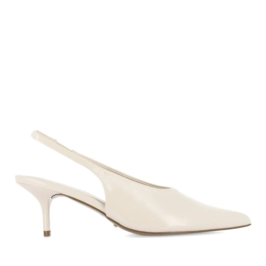 XISHI - CHALK CRINKLE PATENT Spring Air Preppy Tone