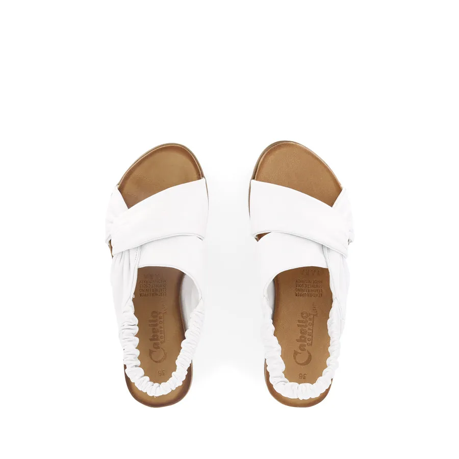 Flexible Outdoor Footwear YARA - WHITE LEATHER