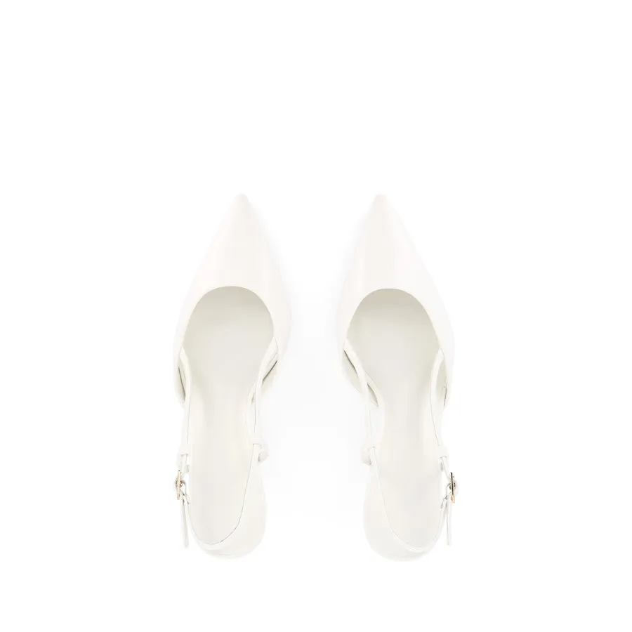 YASIRA - WHITE SHINE Study Walk Style Step Shoes
