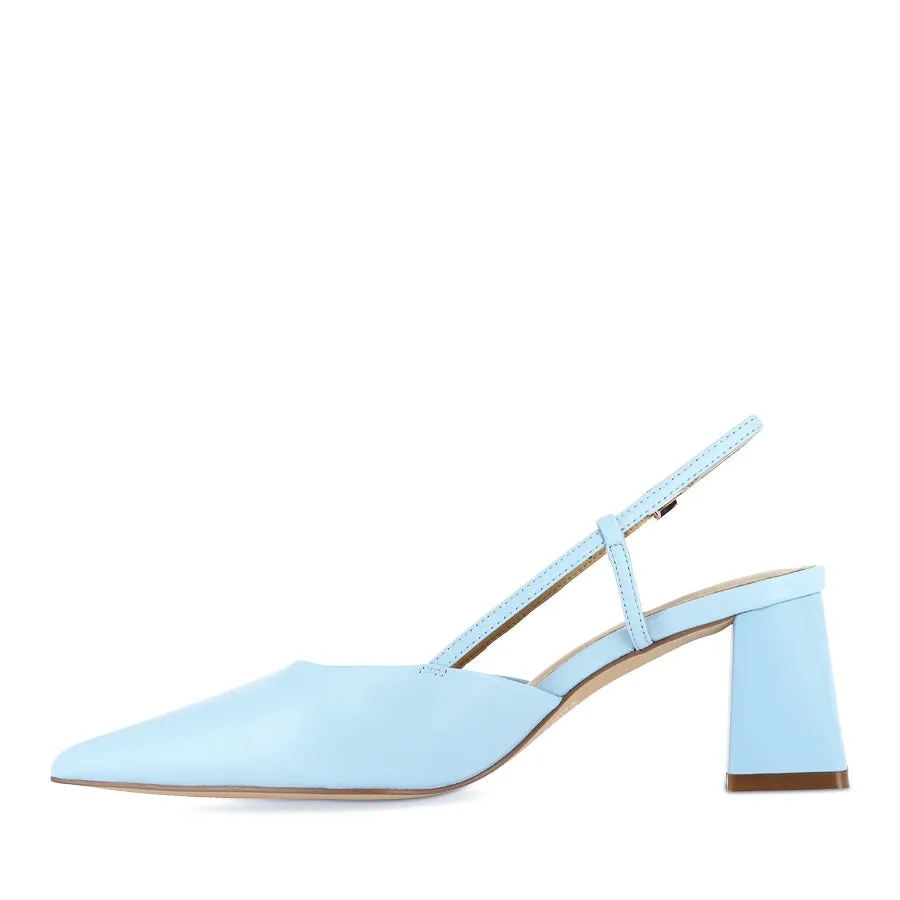 YASMINE - PALE BLUE LEATHER Bus stop Youth Cool
