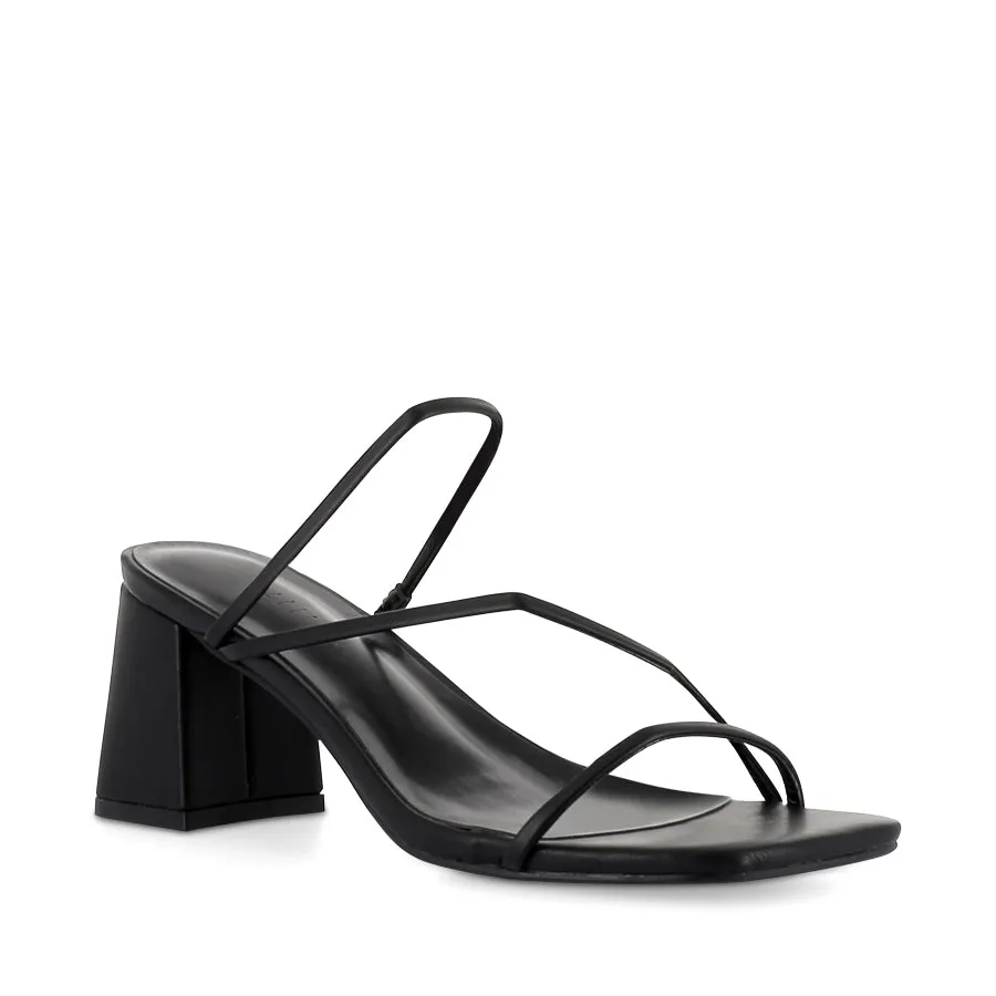 Pointed Toe Toe box YAZMIN 2.0 - BLACK
