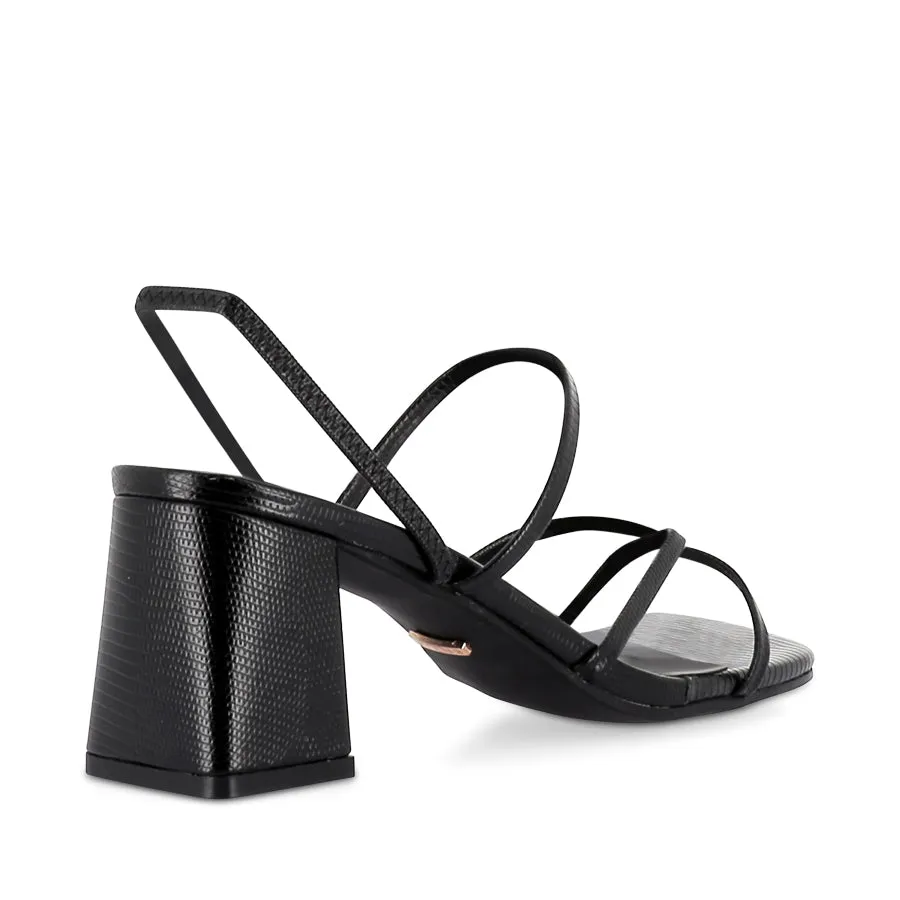 Light Comfort Flats YESHA - BLACK SCALE
