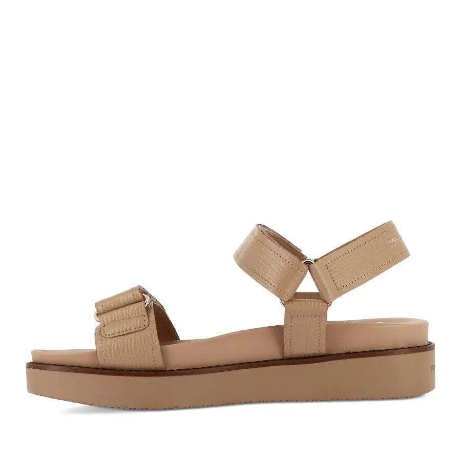 Rock Path Step Lightly ZANE - CAMEL GRAIN LEATHER