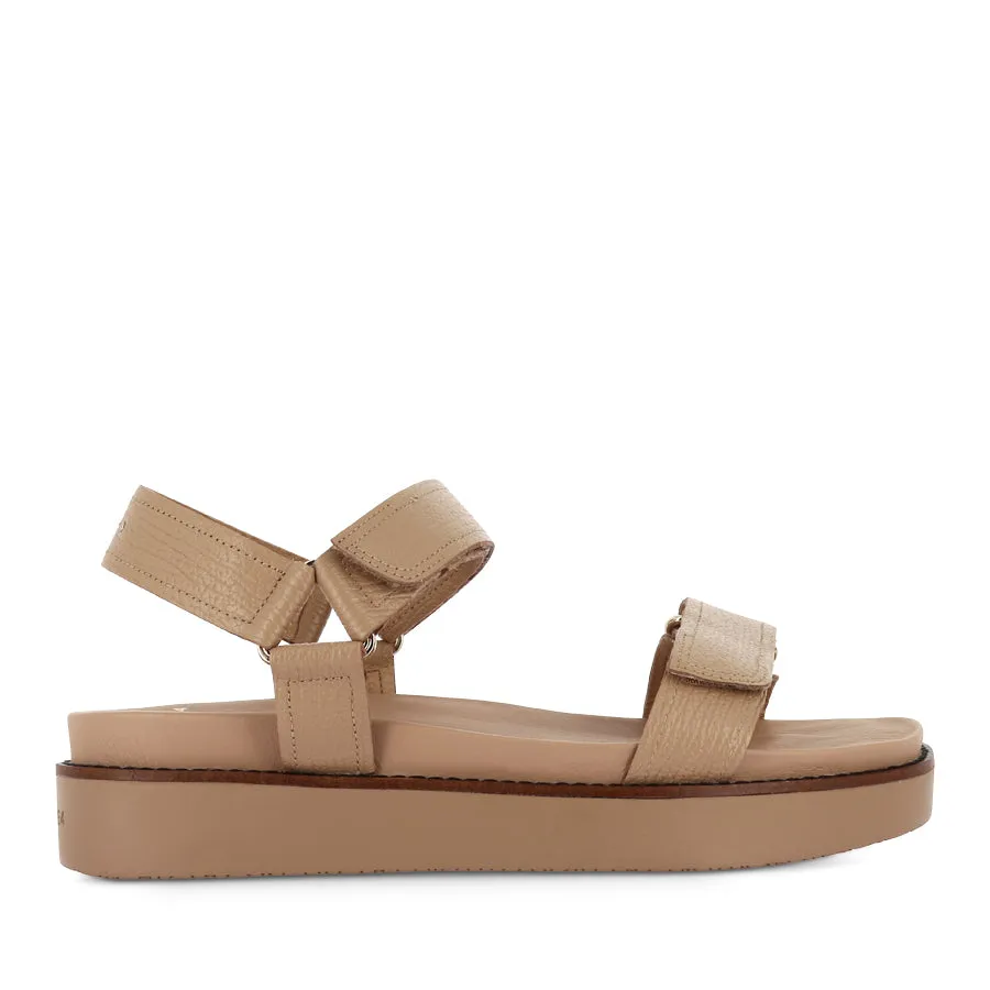 Street Pulse Fit for All ZANE - CAMEL GRAIN LEATHER