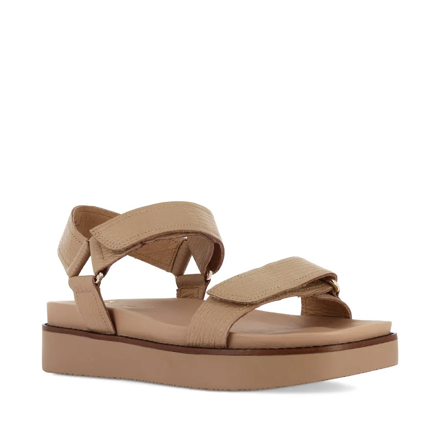 Comfort Walking ZANE - CAMEL GRAIN LEATHER