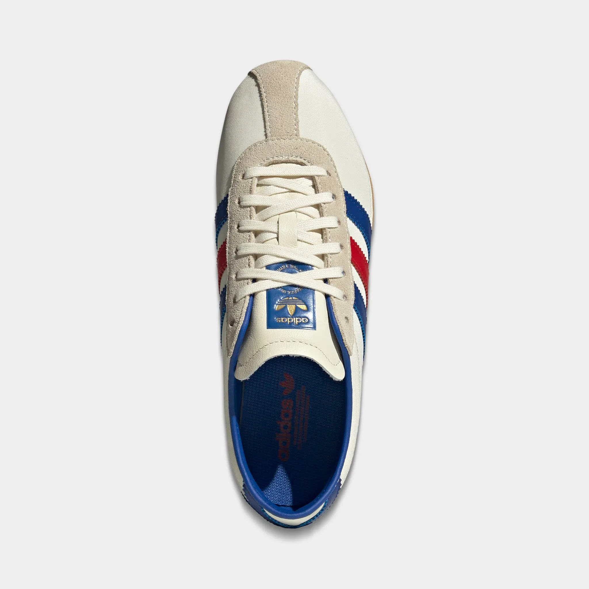 Flexible Grip Vegan materials adidas Women's Tokyo Cream White / Team Royal Blue - Gum