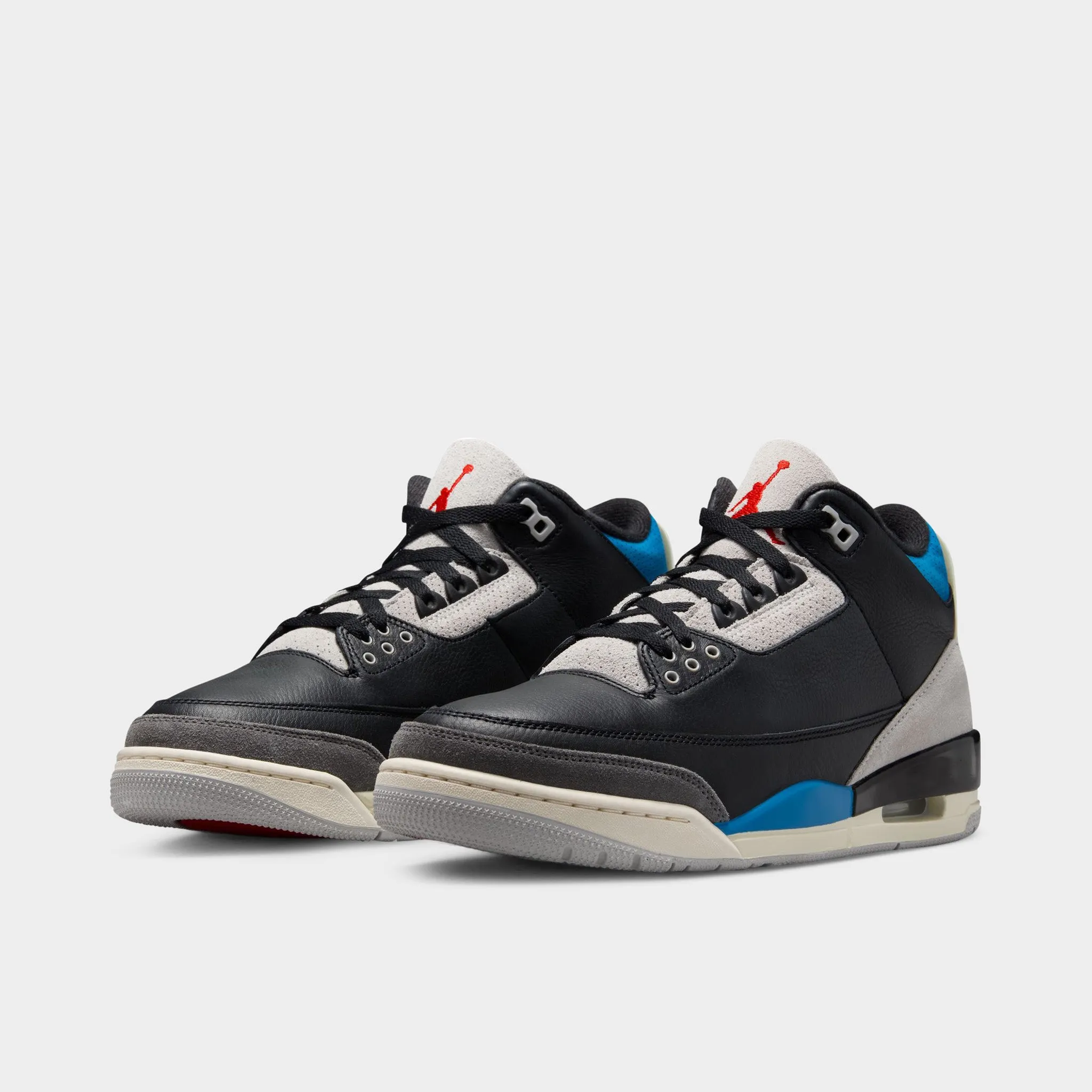 Structured wear Comfortable Experience Jordan 3 Retro OG Black / Chile Red - Neutral Grey
