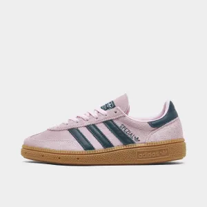adidas Originals Women's Handball Spezial Clear Pink / Arctic Navy Arch Support Footbeds Comfortable to wear