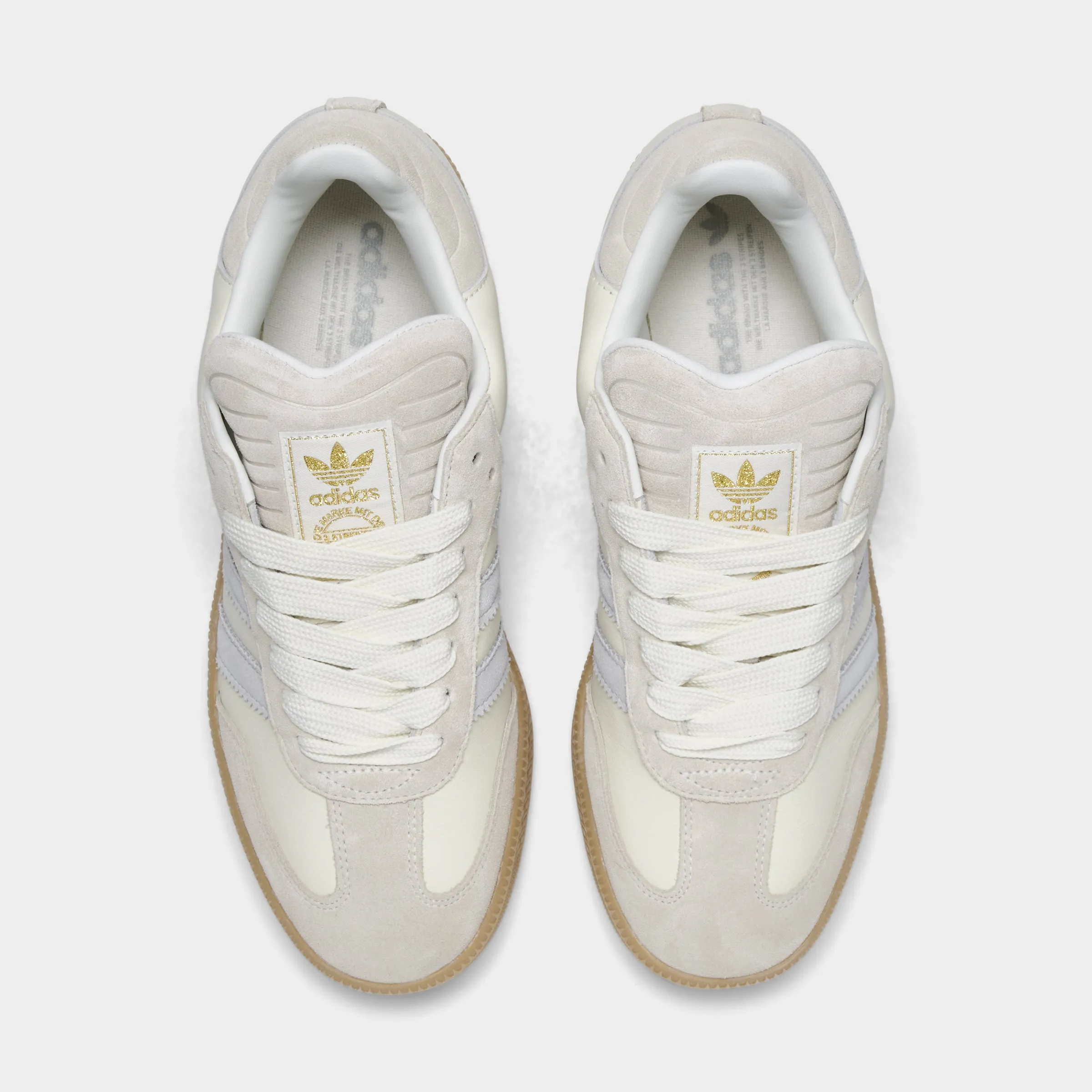 adidas Samba XLG White / Grey Long Walk Multi-functional lining