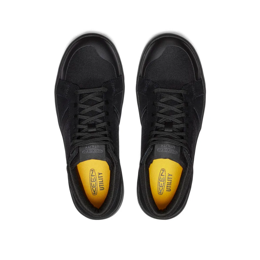 Men's Kenton Mid Work Shoe (Carbon Toe)  |  Black/Gum most beach
