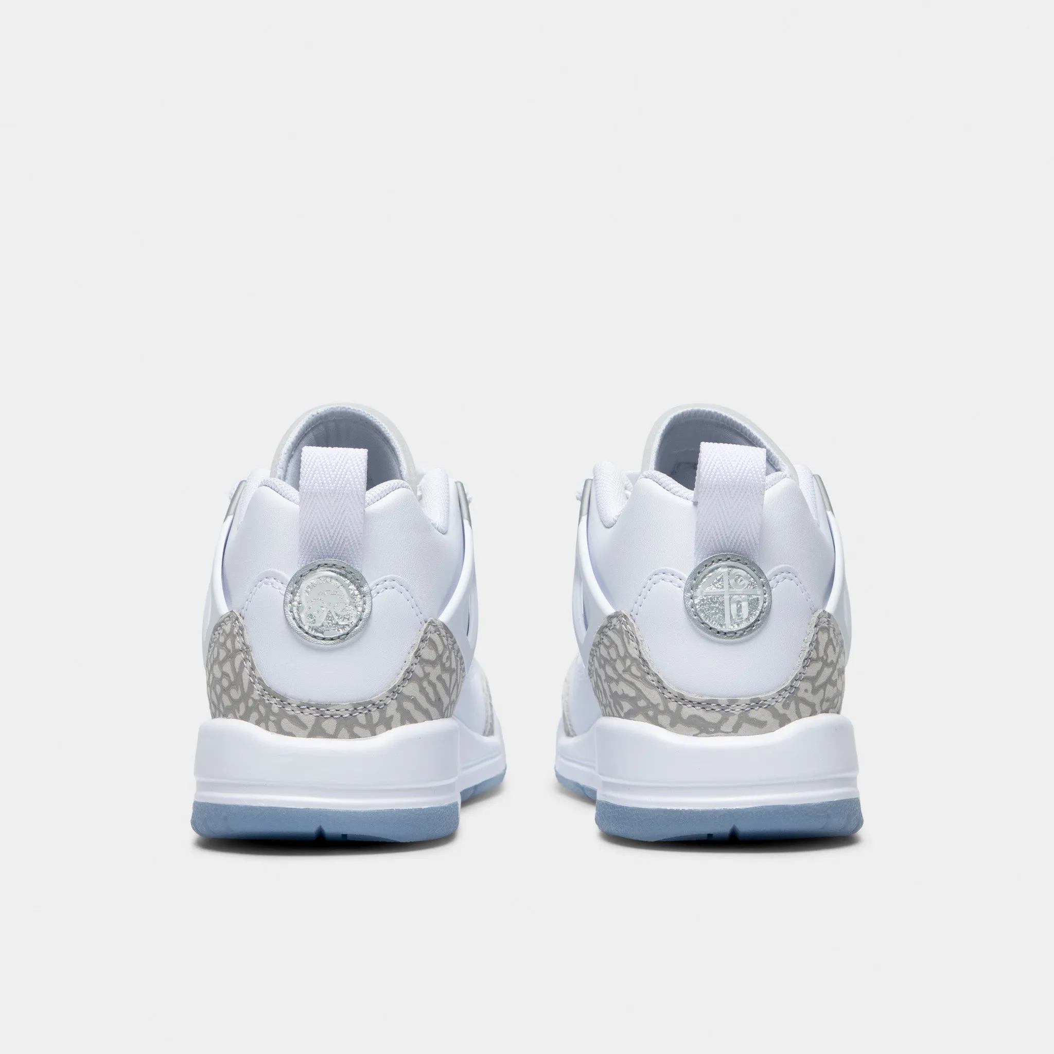 Pronation Control Technology Jordan Spizike Low GS White / Neutral Grey - Metallic Silver