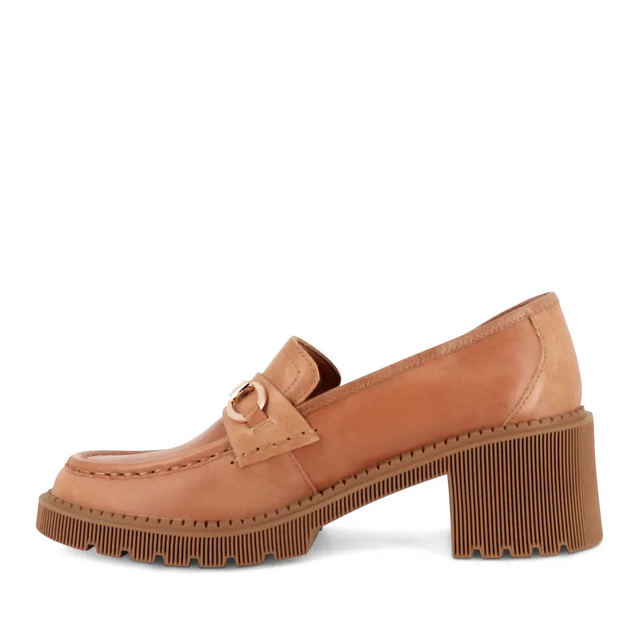 Step Hold ZOEY - TAN LEATHER