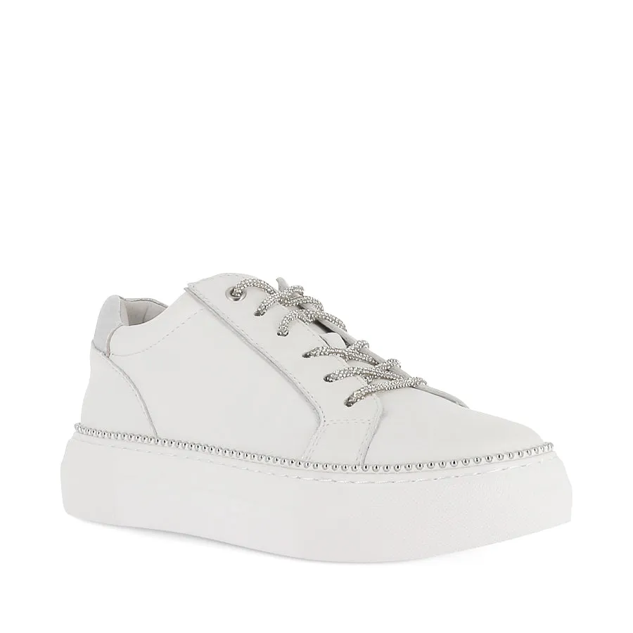 Flexible Zones Lace Comfort ZYPHER - WHITE LEATHER