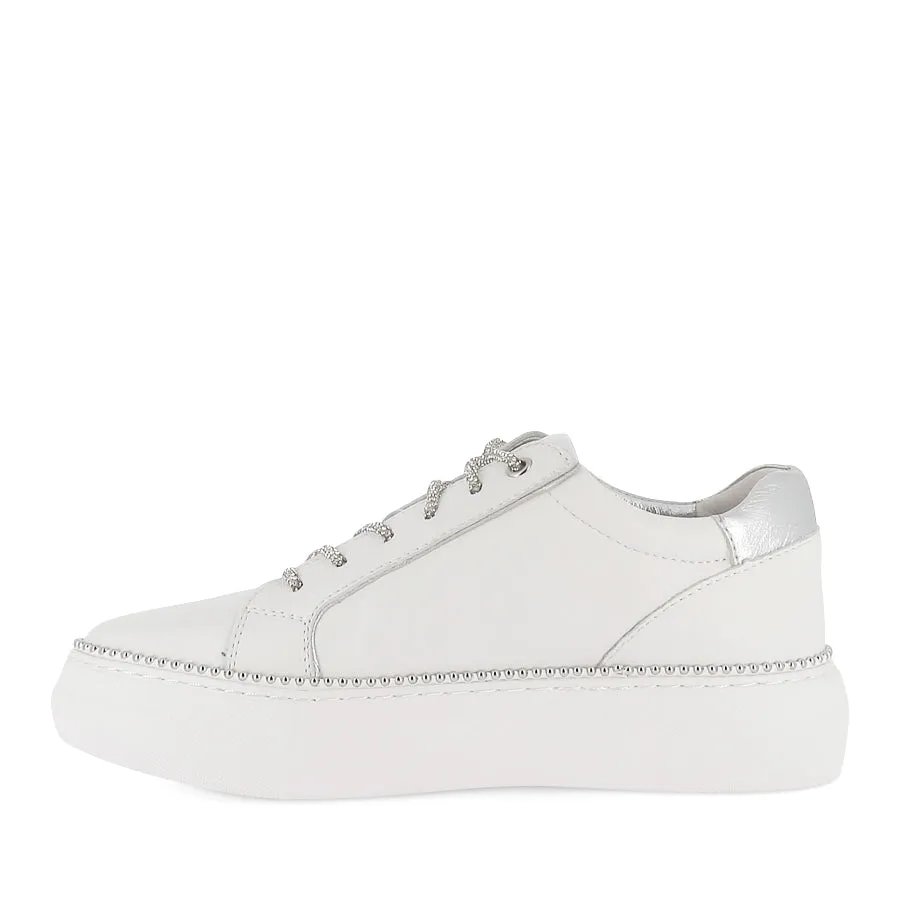 ZYPHER - WHITE LEATHER Hyper Elastic Polymer Walk Boost